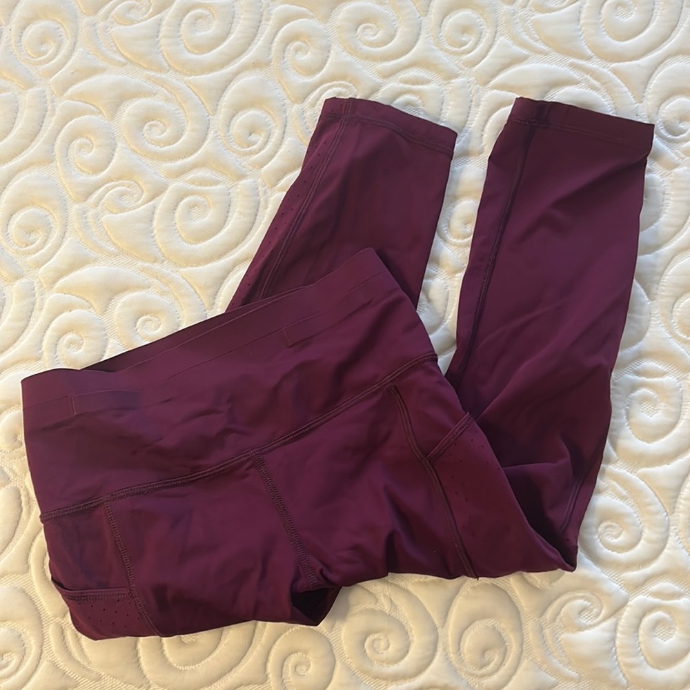 Lululemon Mind over miles crop leggings